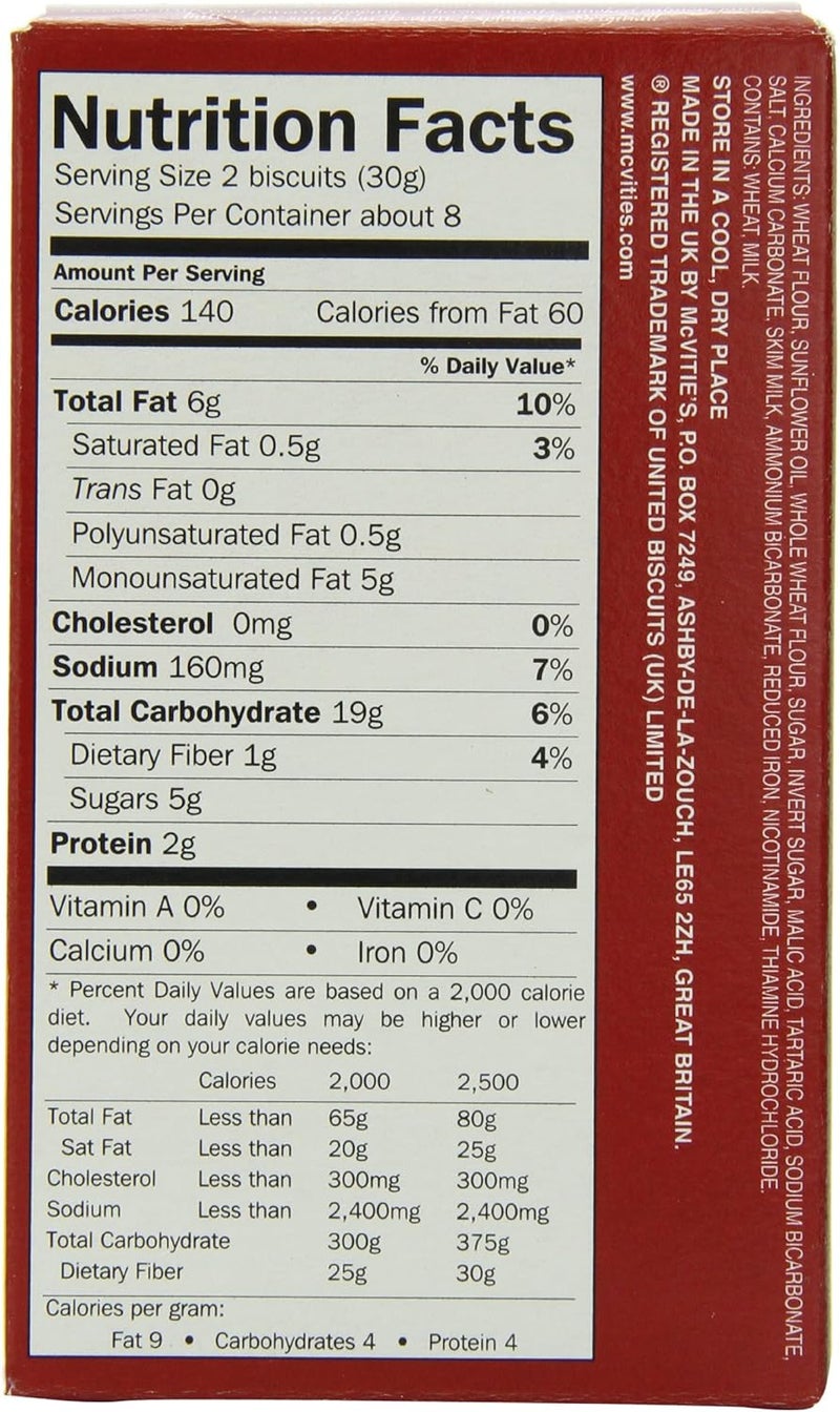 McVitie's Digestive Wheat Biscuits - Original - Image 2